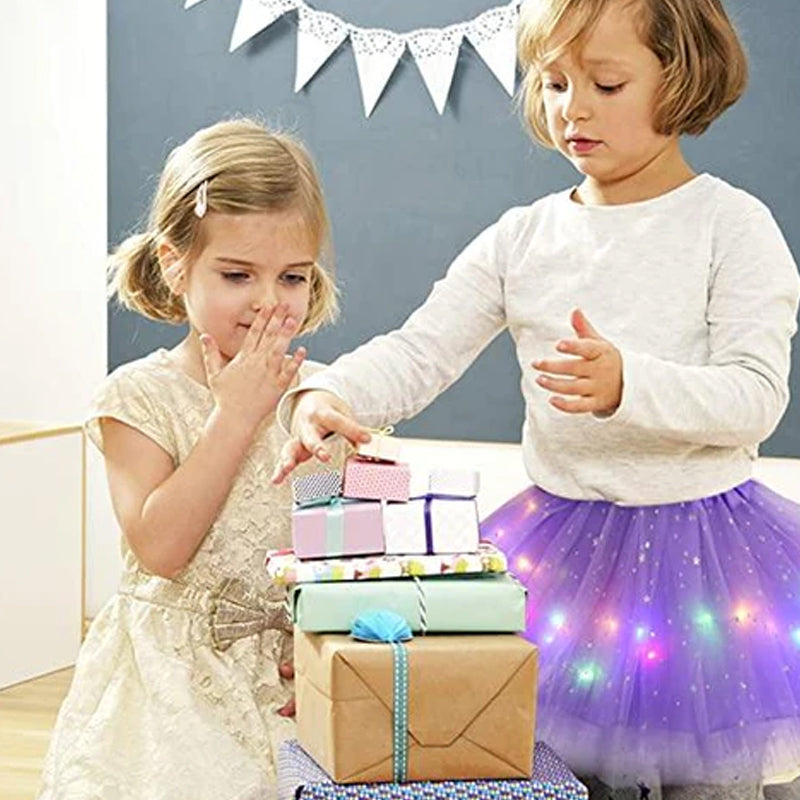 Magisk och lysande LED Tutu-kjol