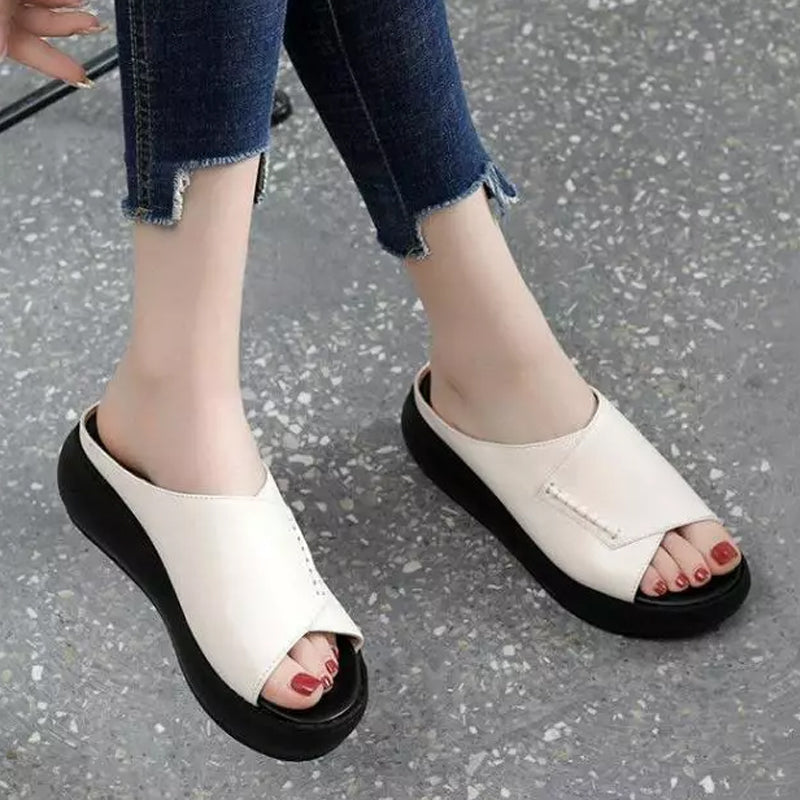 Nya tjockbottnade fiskmunstofflor