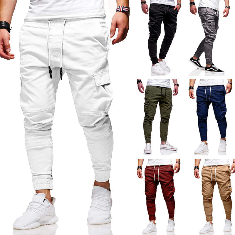 EnfÀrgade casual dragsko Joggers