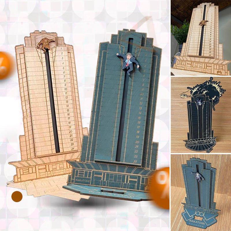 Adventskalender i trÀ Bombkalender