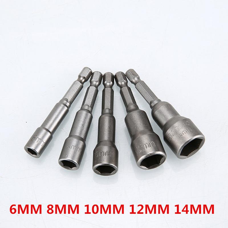 Extra Djup HexBit Hylsbultmuttrar Bit Set