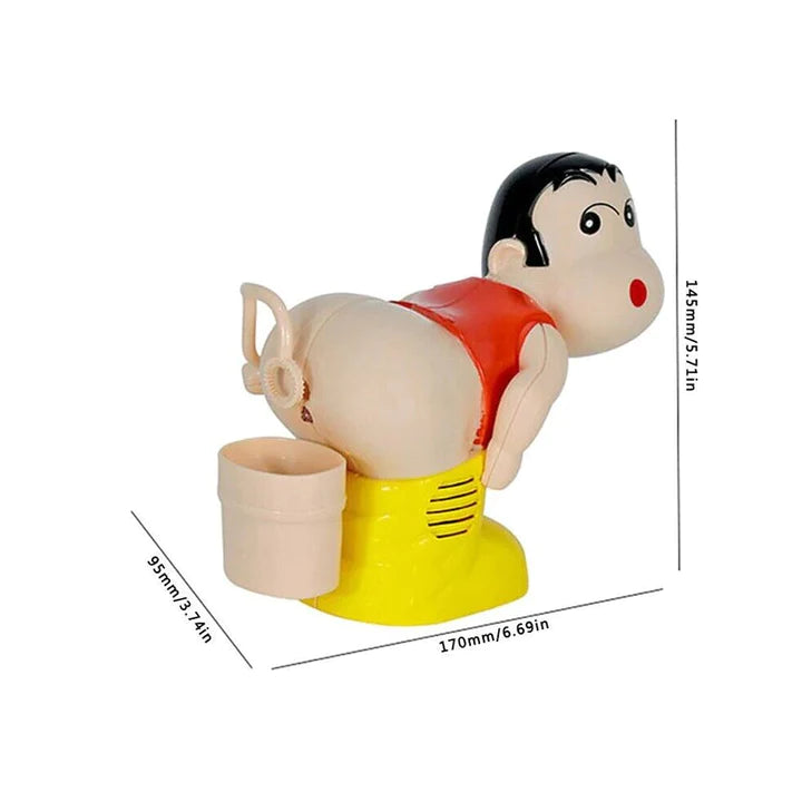 🎅🏽🫧Rolig Santa bubbla blåser maskin