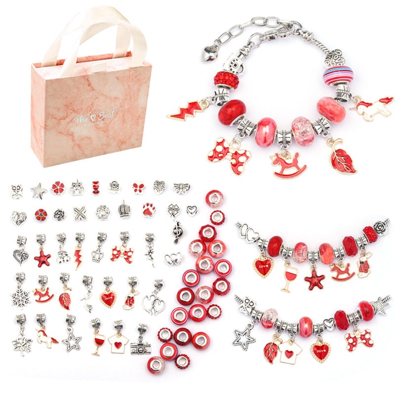 DIY Kristall armbandsset