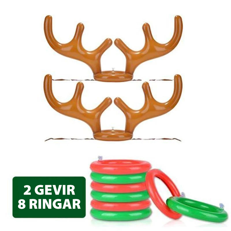 🦌Julrenens Hjorthorn Ringkastningsspel