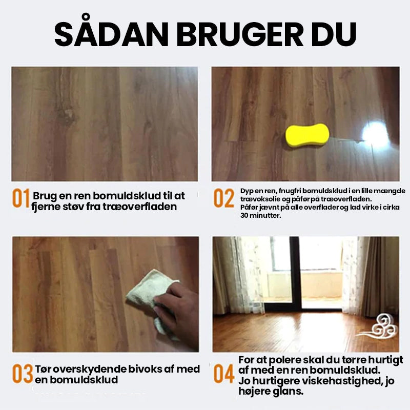 Möbelsalva och borste