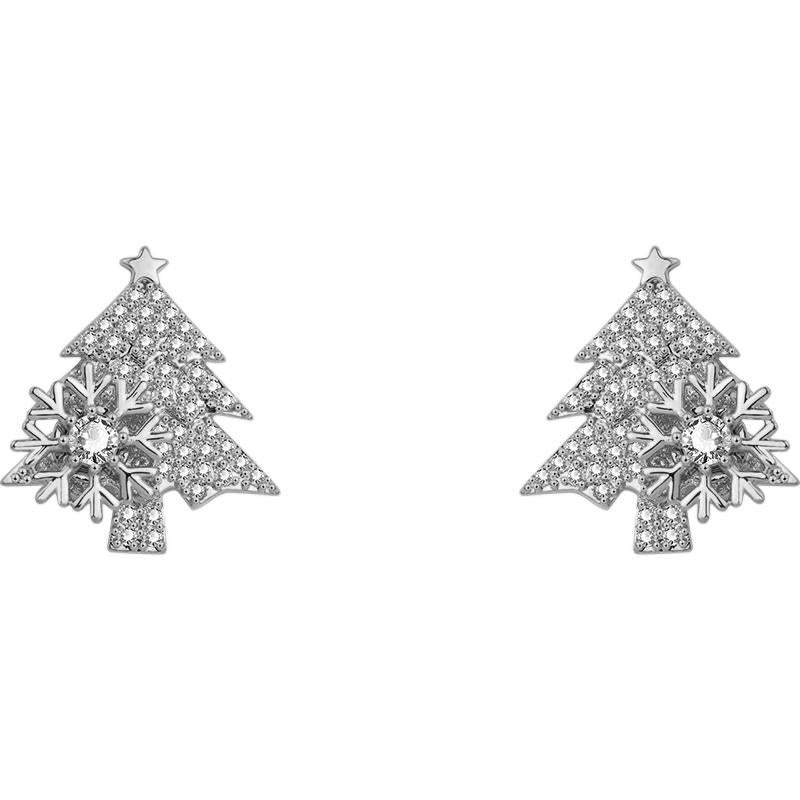 Roterande Julgrans-örhängen