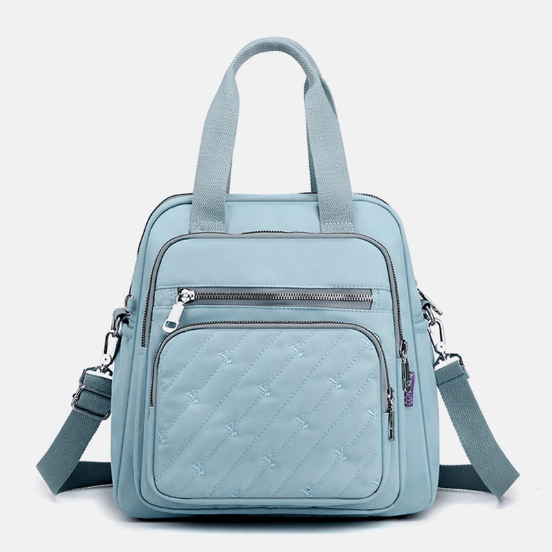 Multifunktionell lättvikts embossing-ryggsäck