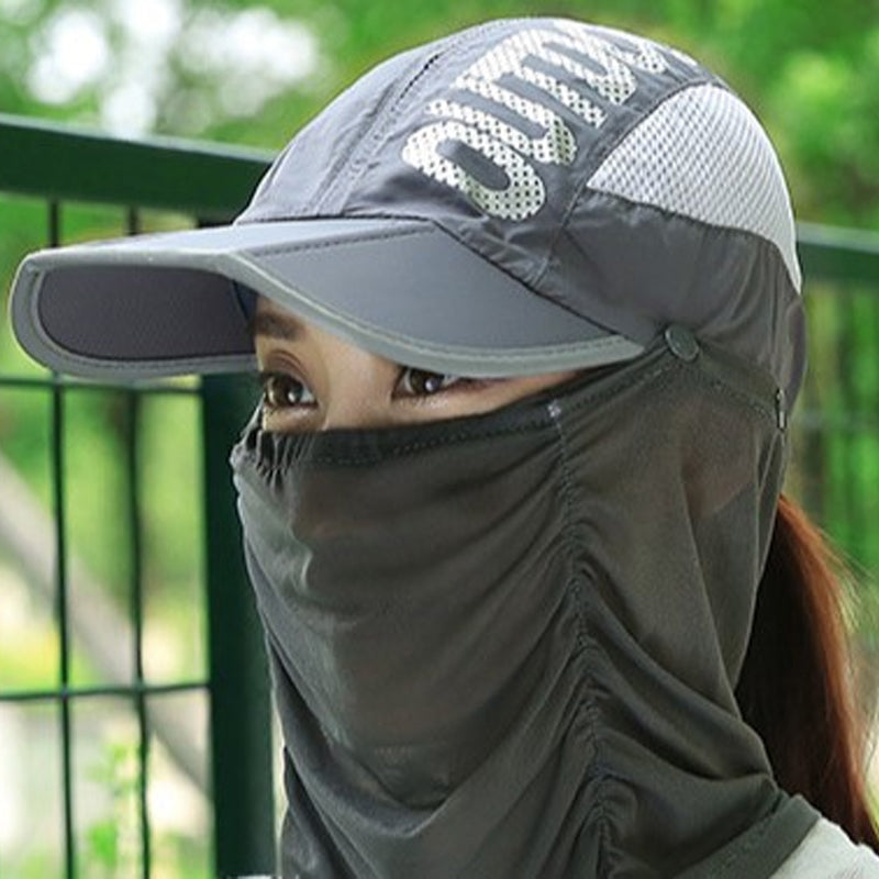 Vikbar solskyddshatt