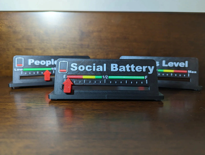 Socialt batteriverkindikator