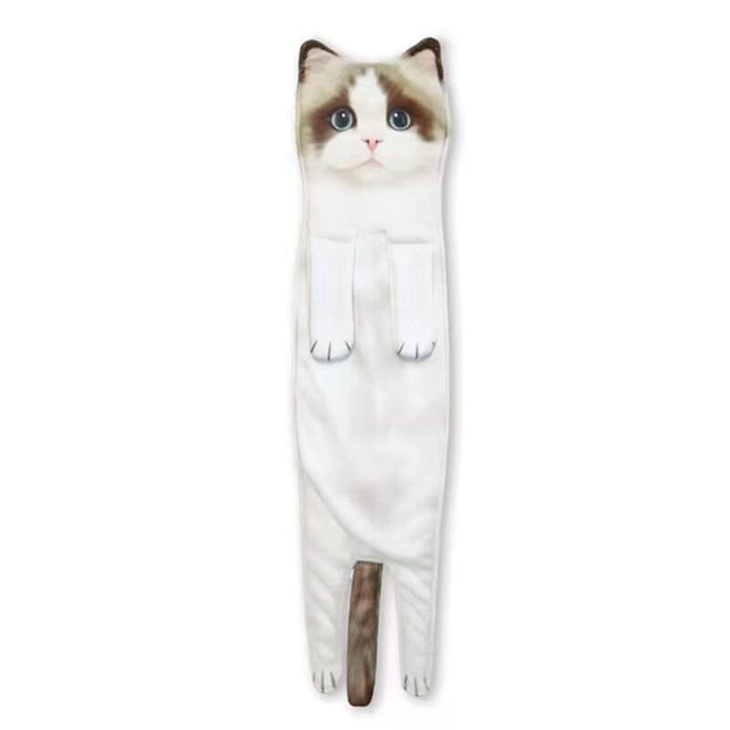 Söt katt handduk