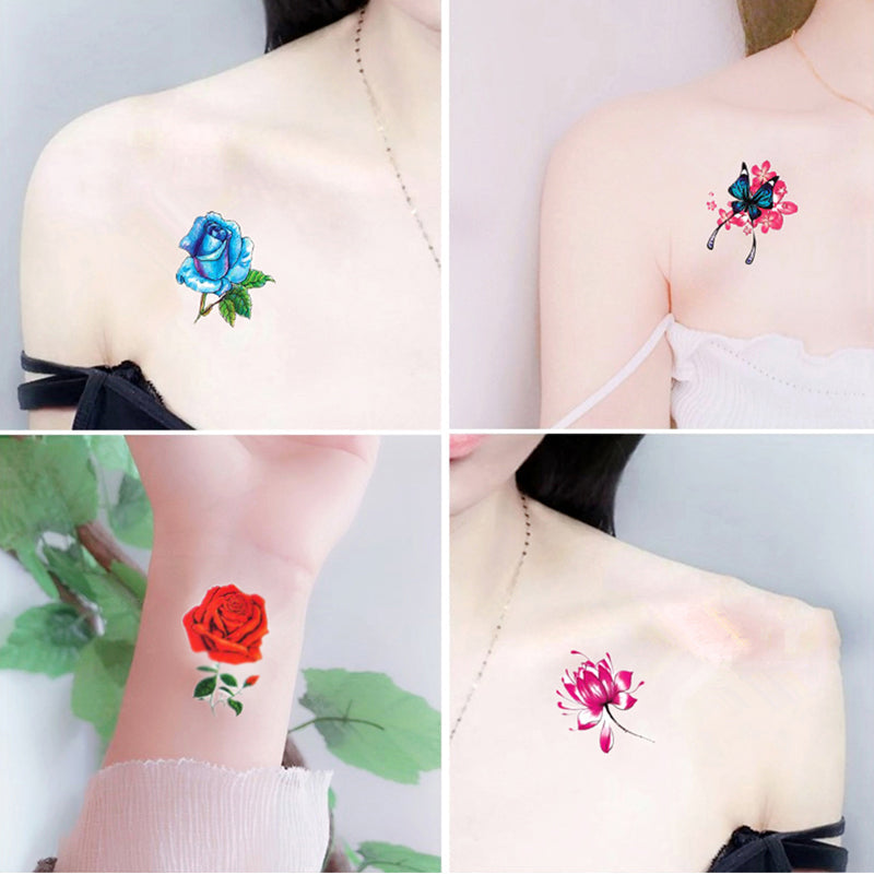 Trendiga 3D-tatueringsklistermärken