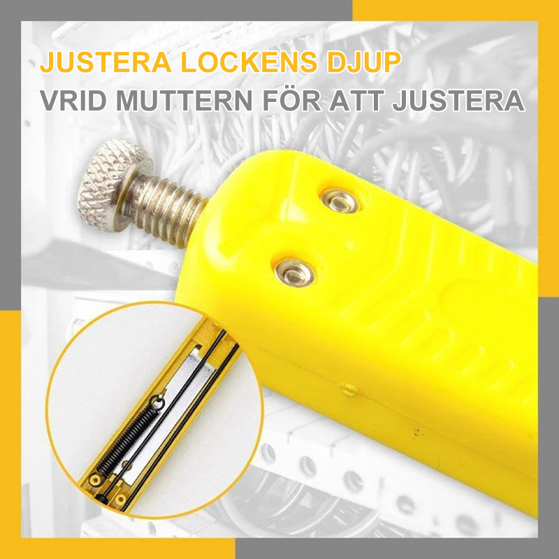 Justerbar kabelavdragningskniv