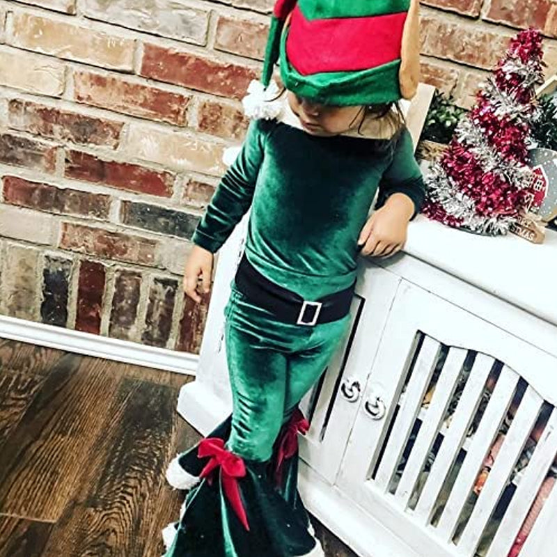Santa Baby jultema Holiday Bell Set