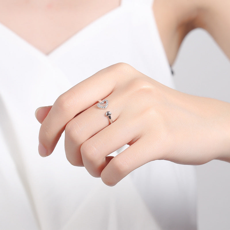 Kvinnors sterling silver ring