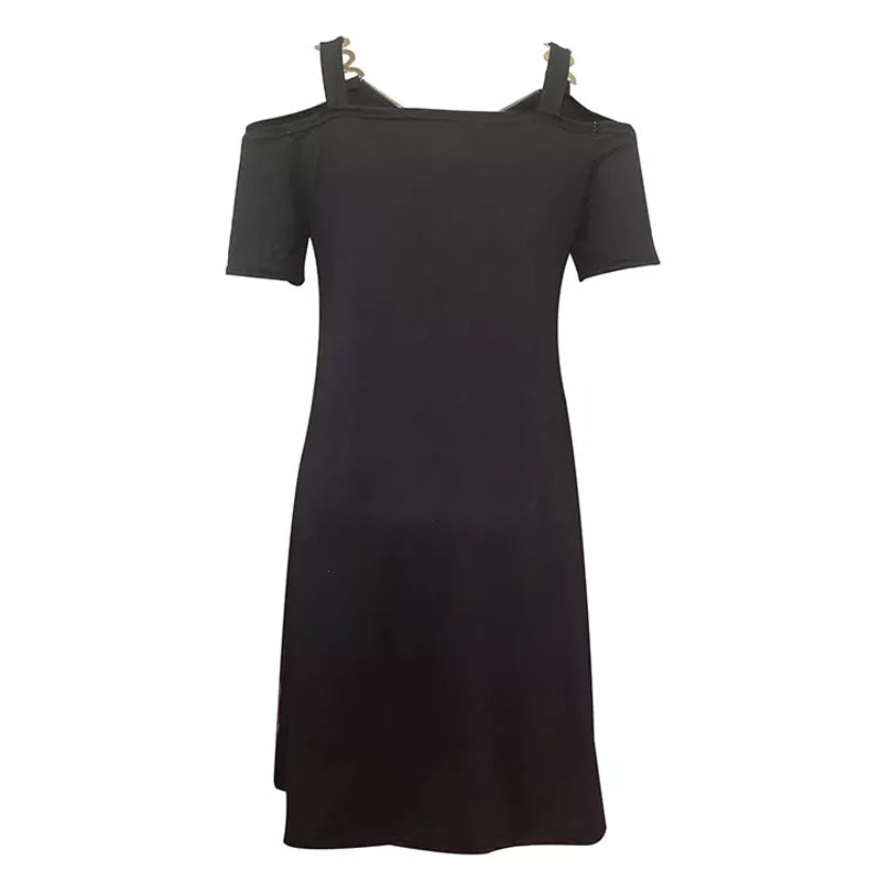 T-shirtklänning med tryck