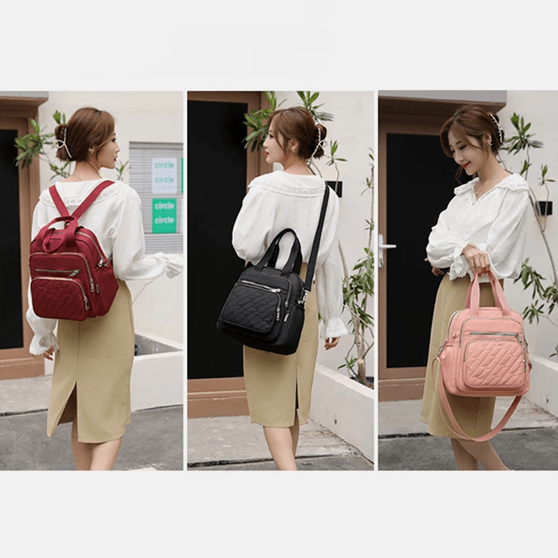 Multifunktionell lättvikts embossing-ryggsäck