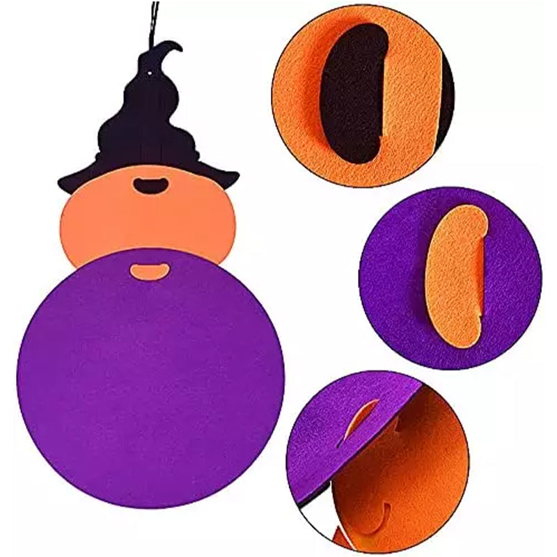 Ny DIY Halloween filtpumpahäxa Det perfekta sättet att dekorera ditt hus med dina små pumpor! 🎃