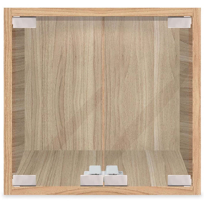 L-formad roterande glasgångjärn