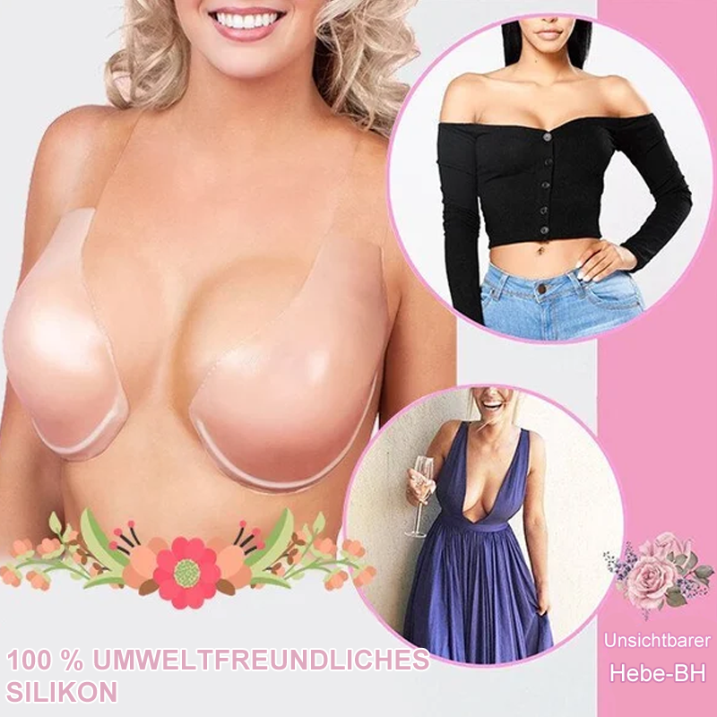 Självhäftande behå av silikon（1 par）