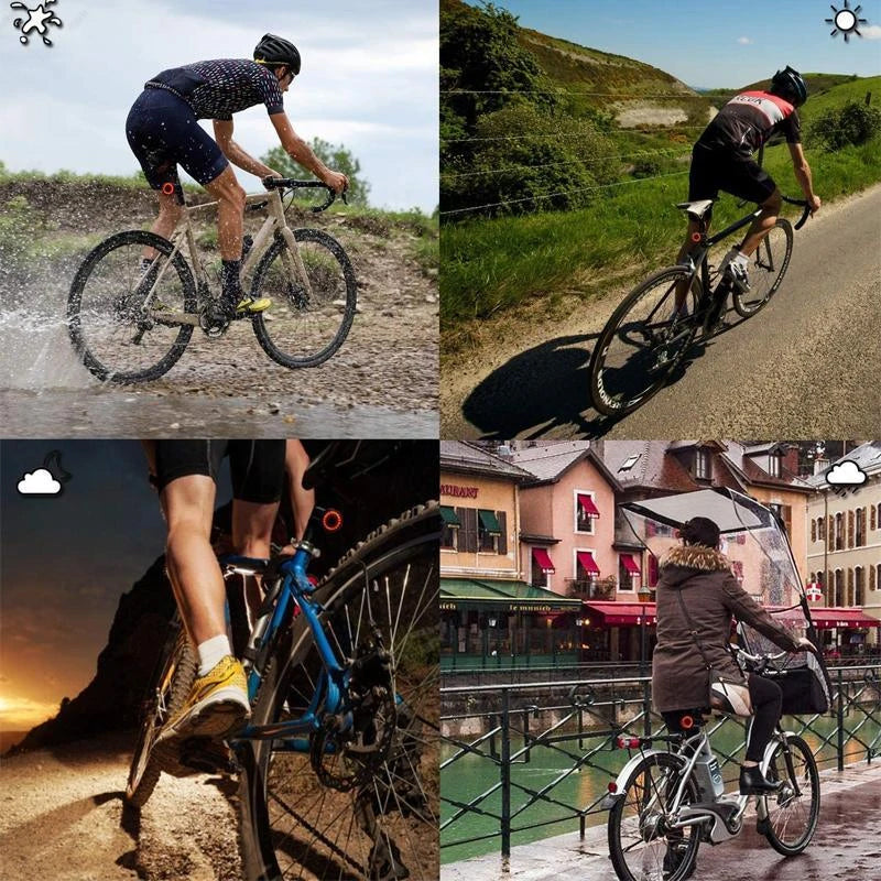 Ultra-smart Cykel Bakljus
