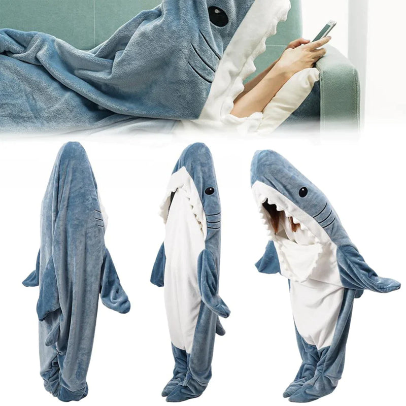 Shark pyjamas i ett stycke