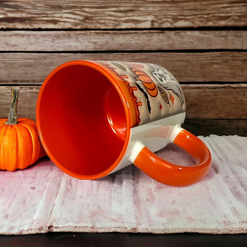 Pumpa Kaffekopp Med Spöke