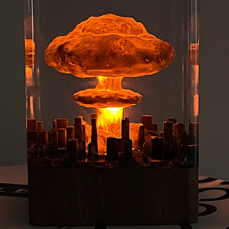 Explosiv svampmolnprydnad