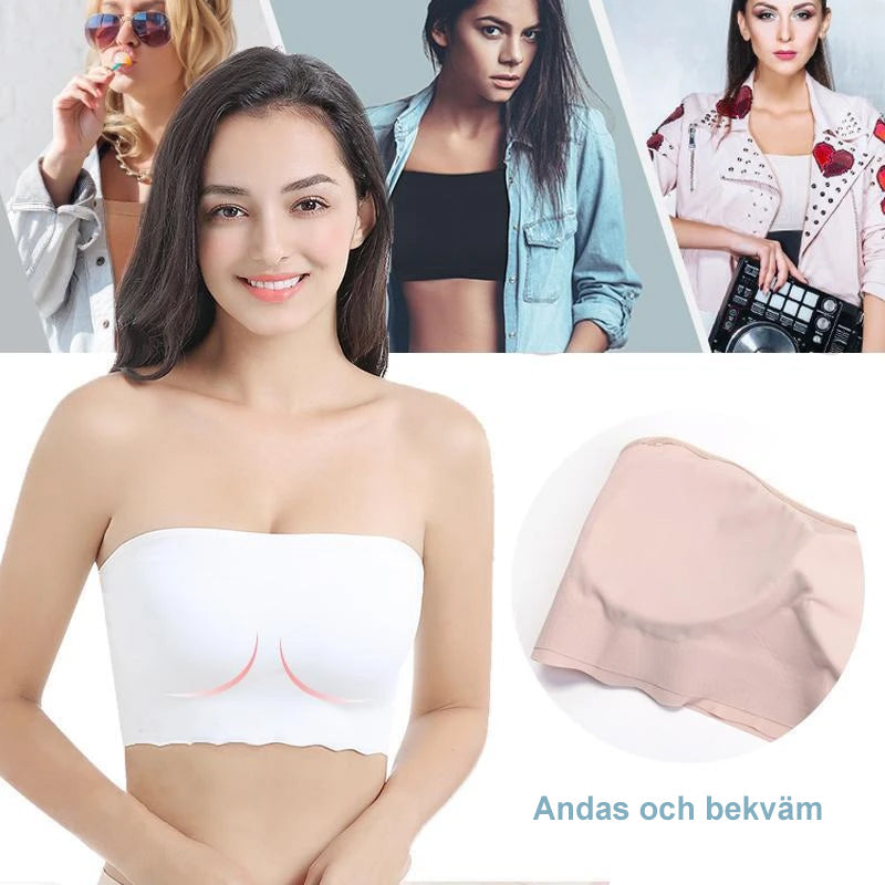 Sömlös Bandeau Topp
