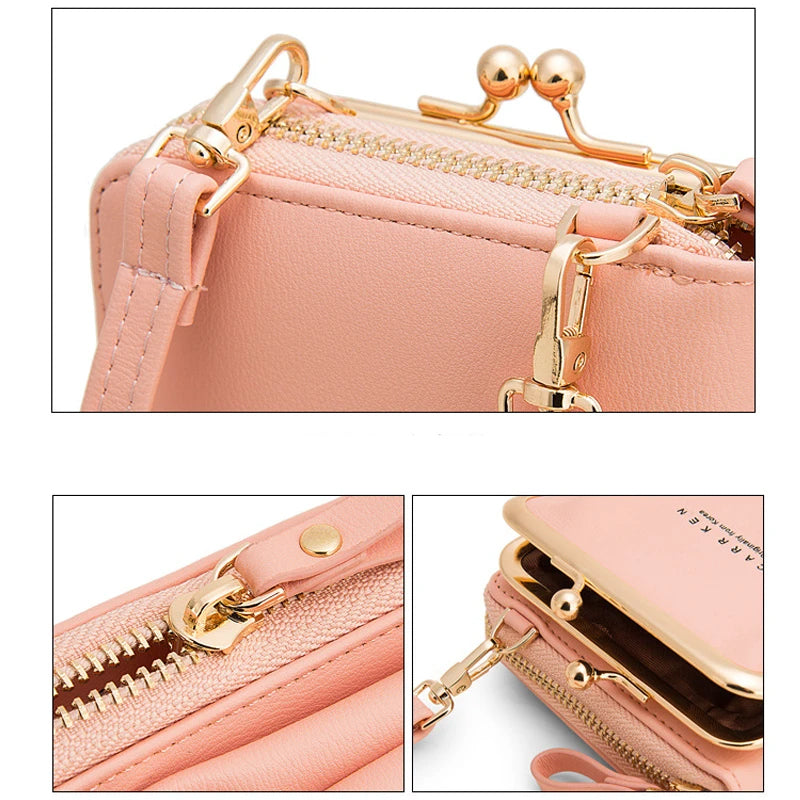 Mini telefonväska crossbody-väska
