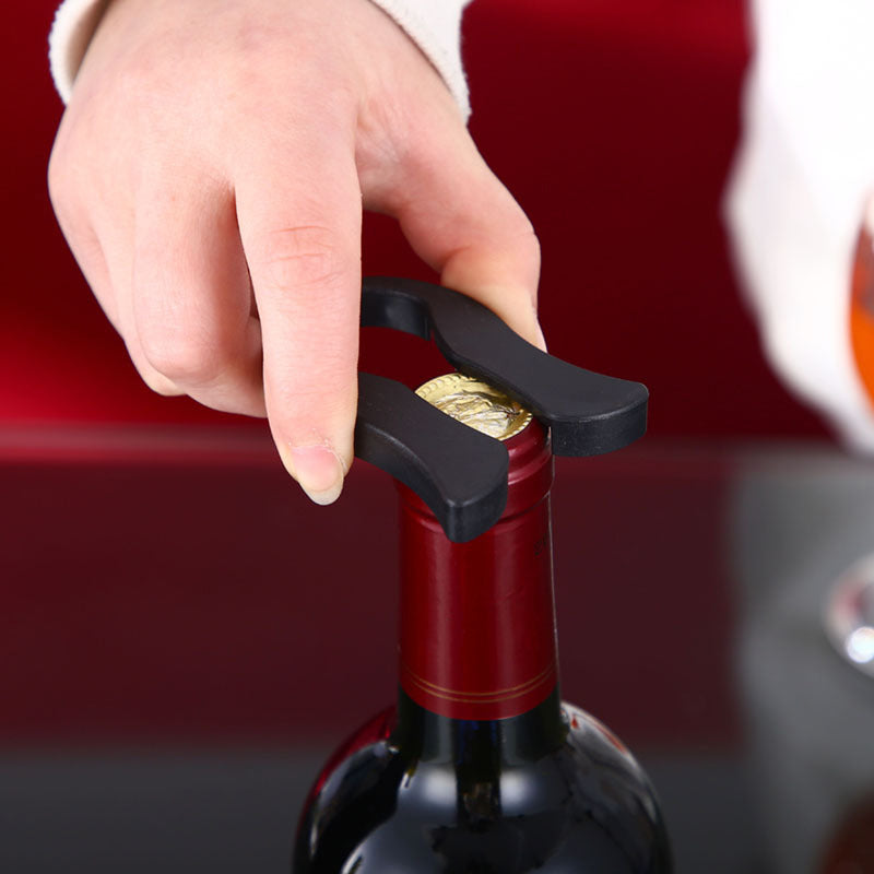 Manuell flasköppnare med lufttryck