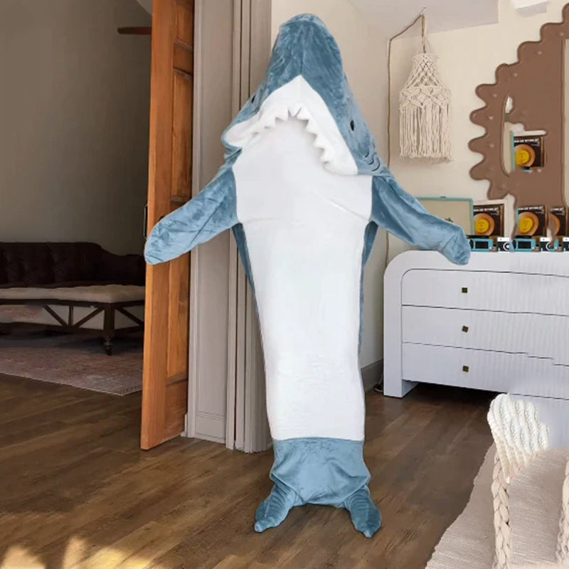 Shark pyjamas i ett stycke