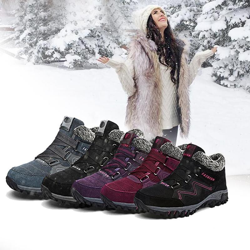 Par Vintersneakers med Varma Pälsfoder