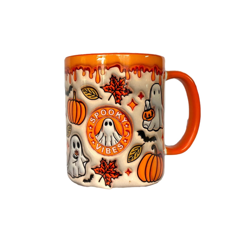 Pumpa Kaffekopp Med Spöke