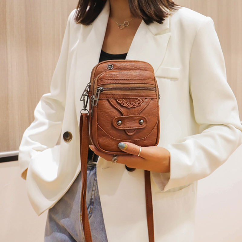 Vintage Mini Crossbody-Väska
