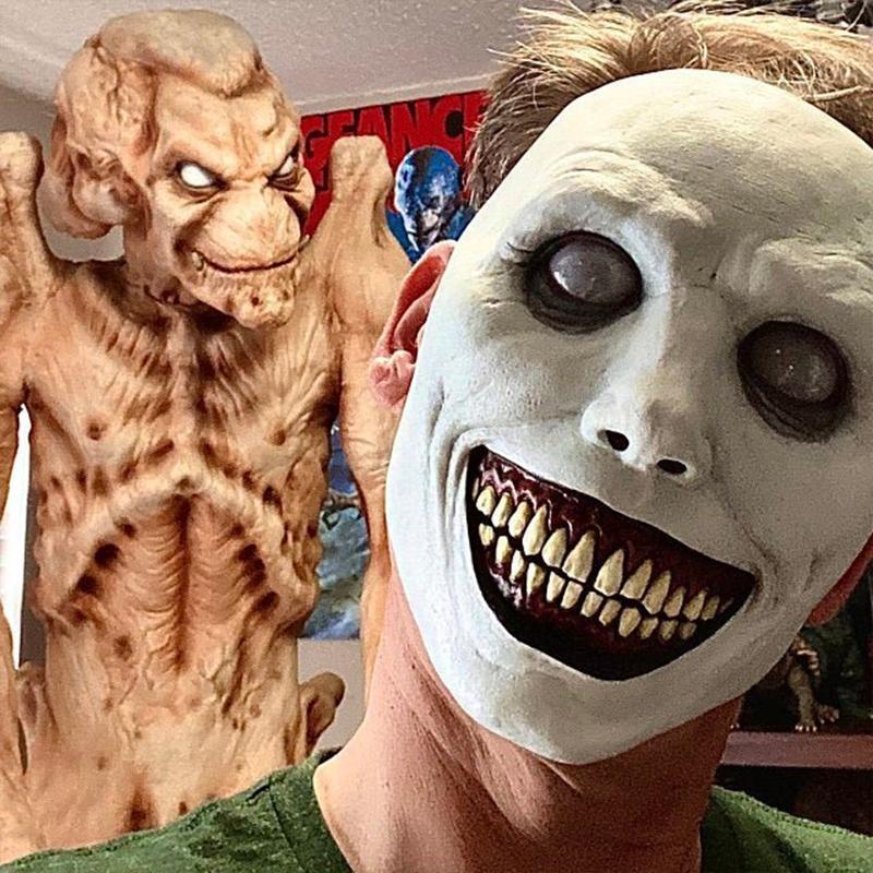 Läskig Halloween Mask