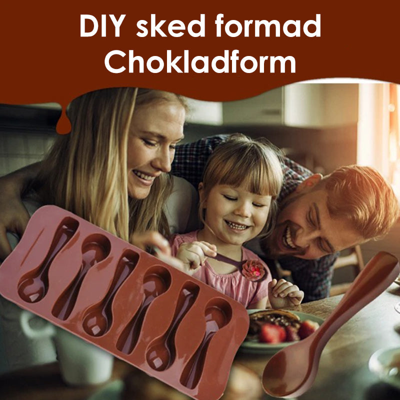Choklad sked mögel