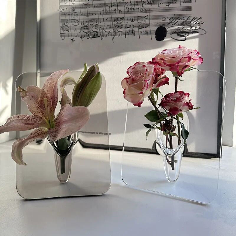 Fotoram Vas Desktop Flower Arrangement Ornament