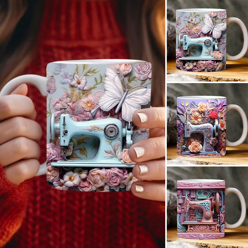 🤩3D symaskin tryckt vattenkopp