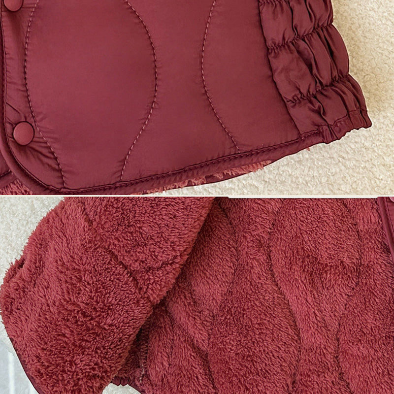 Ny ärmlös väst med tjocklek