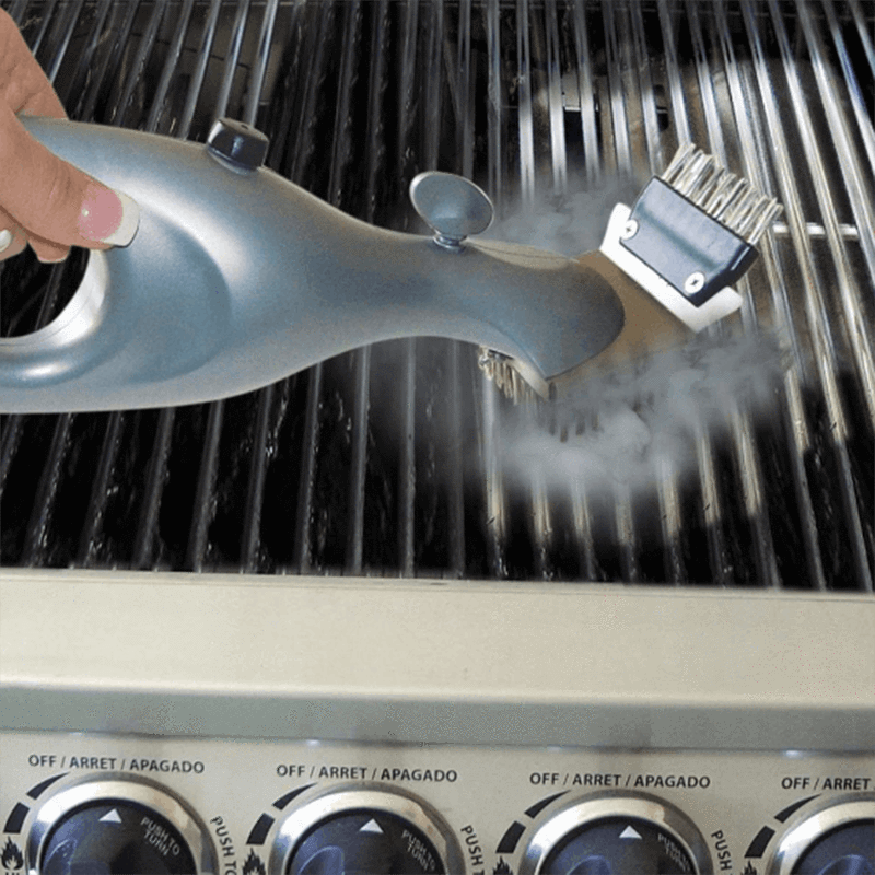 Grillborste med ergonomiskt handtag
