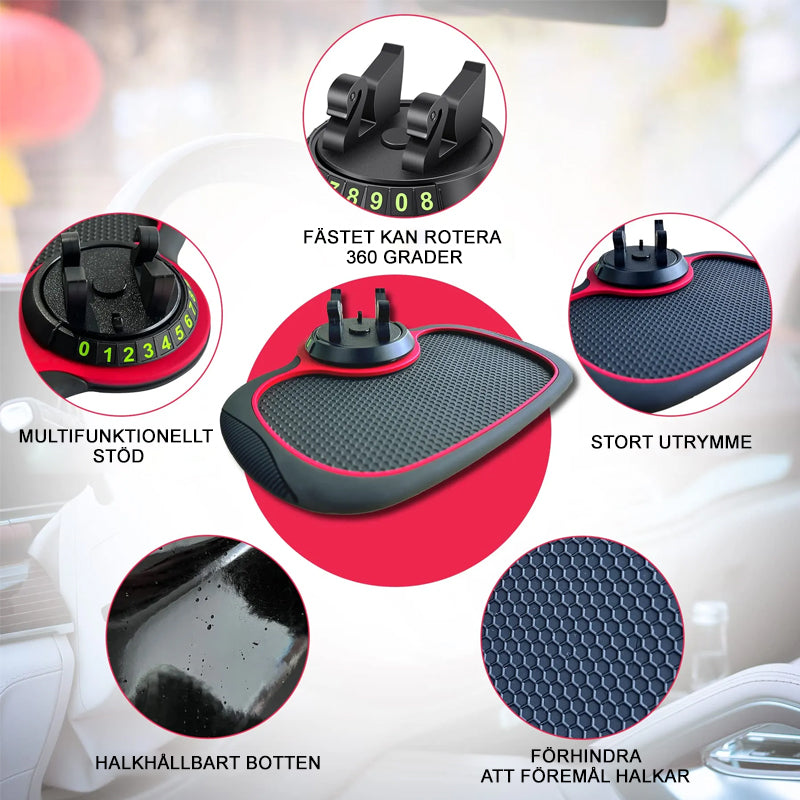 Multifunktionsbil Anti-Slip Mat Biltelefonhållare