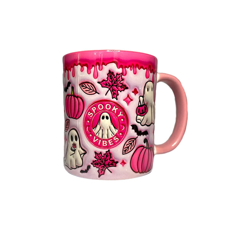 Pumpa Kaffekopp Med Spöke