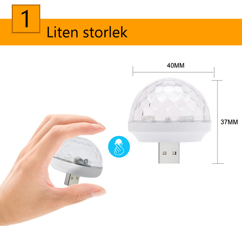 USB Mini Svampljus