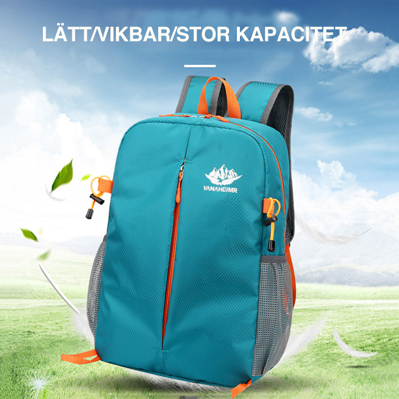 Vikbar ryggsäck