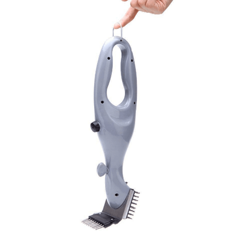 Grillborste med ergonomiskt handtag
