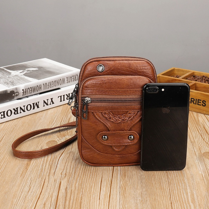 Vintage Mini Crossbody-Väska
