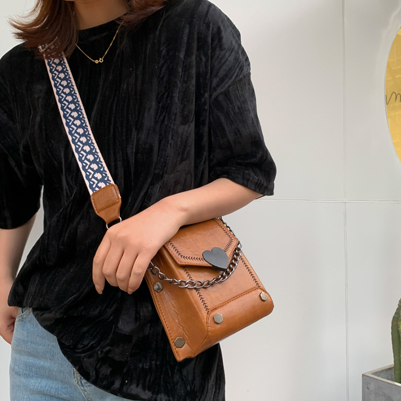 Ny stil All-match Textur Budväska