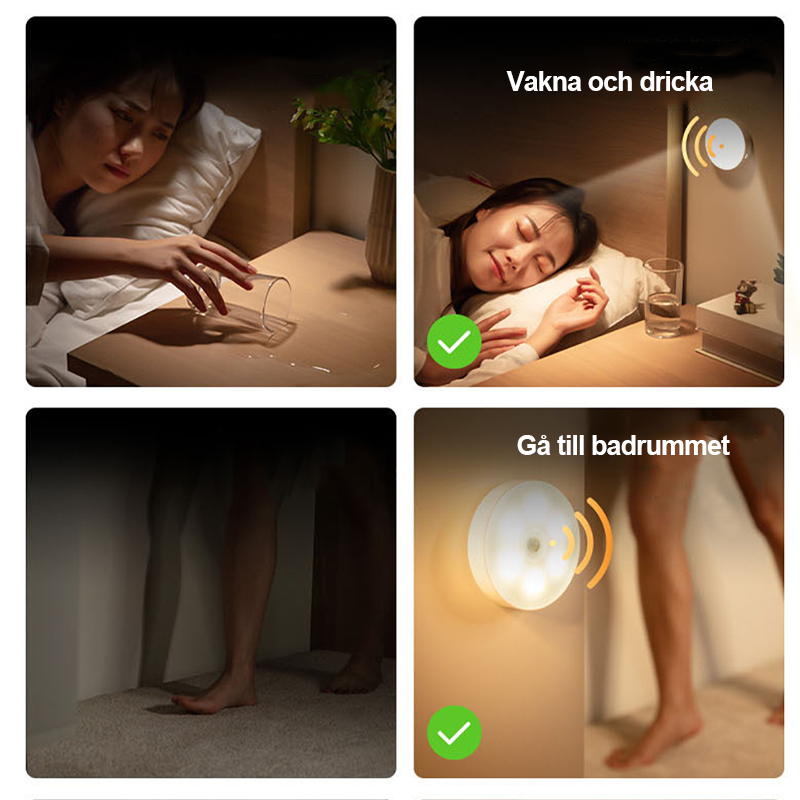 LED smart sensorljus