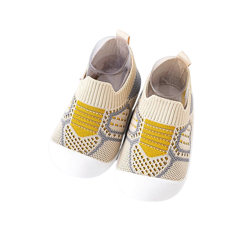 Neutral & Andandes Stickad - Halkfria babysko-strumpor