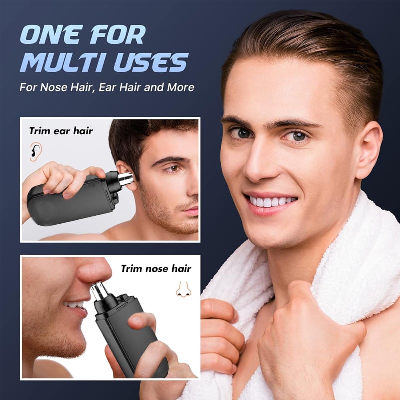 Bärbar näshårstrimmer